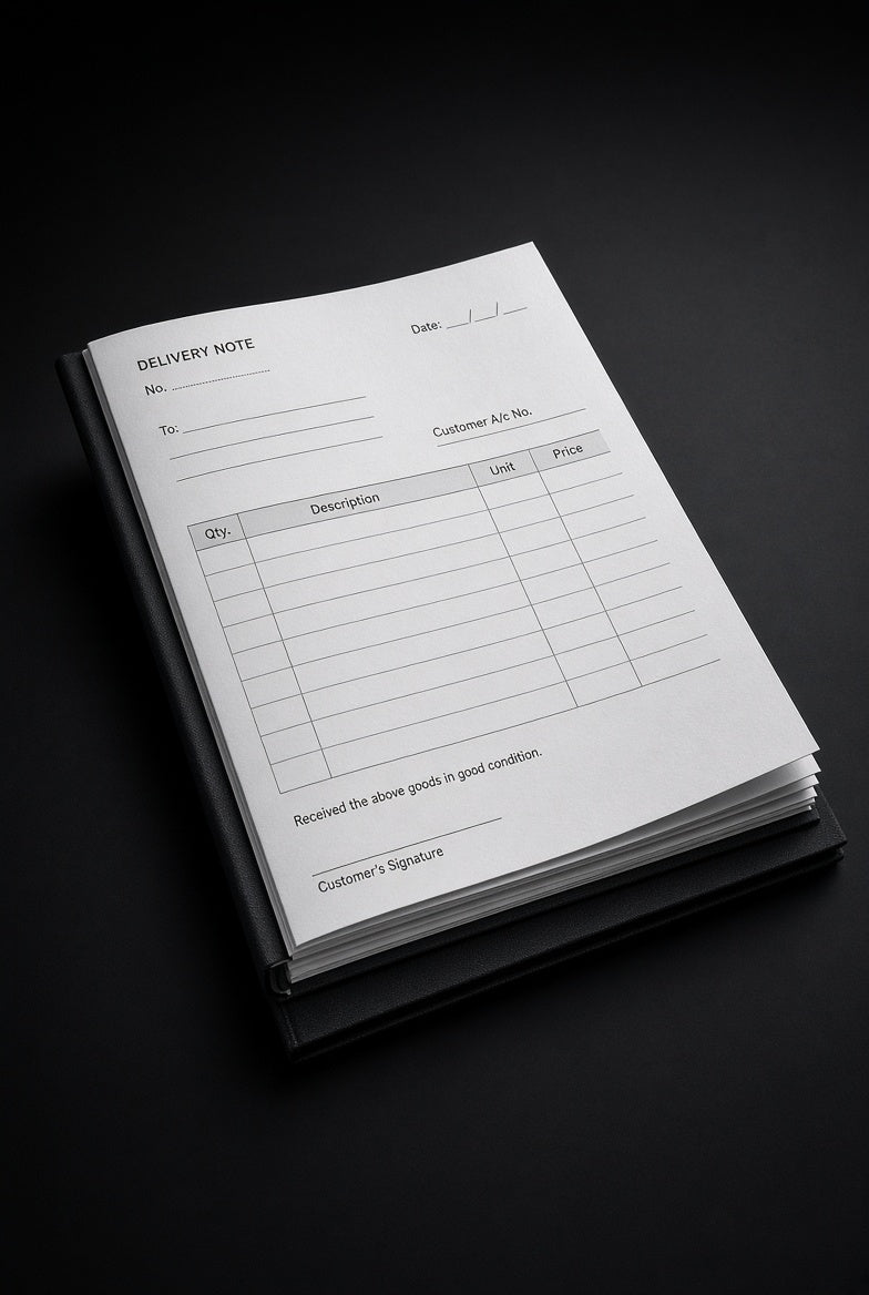 Delivery Letter Book