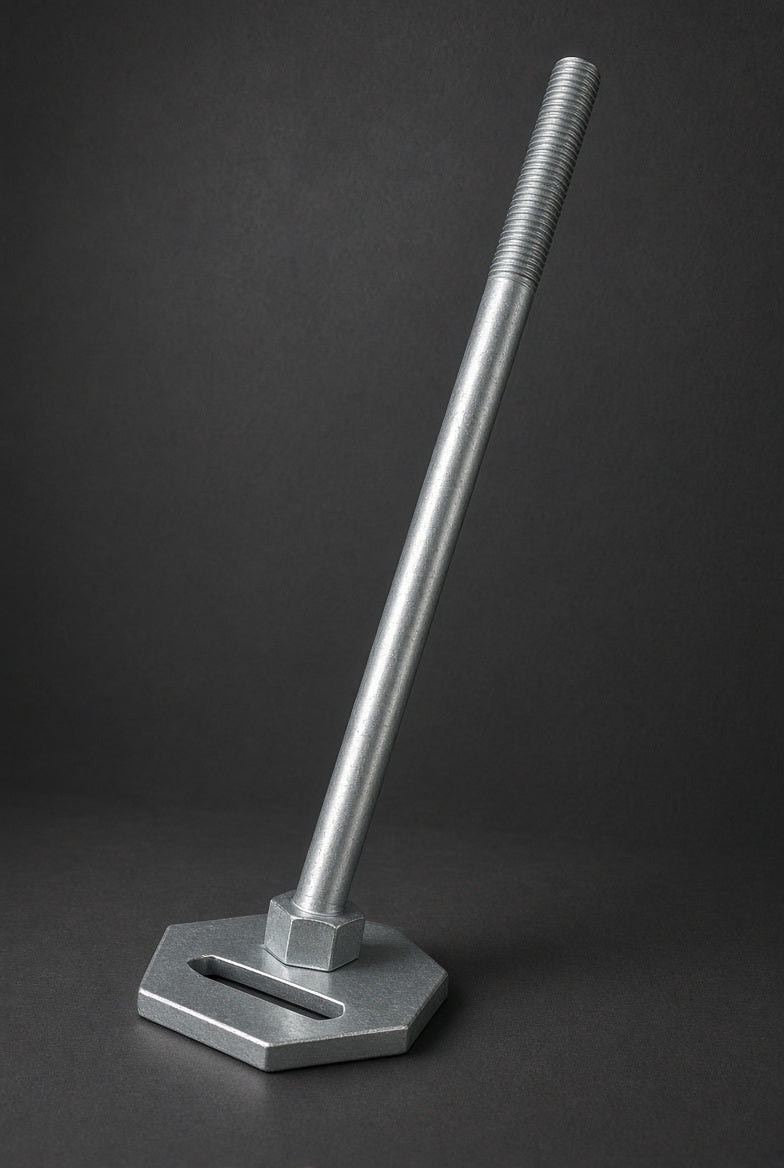 Hex Slot Base Plate & Rod Stay