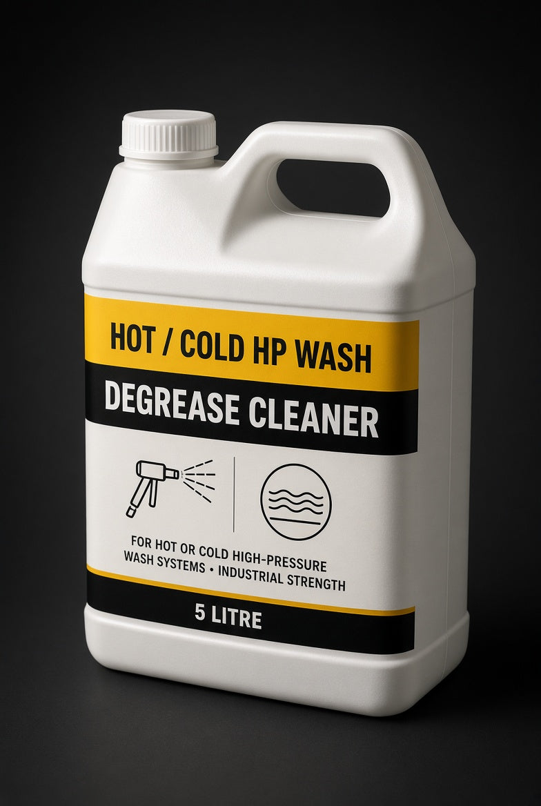 Hot/Cold HP Wash Degrease Cleaner
