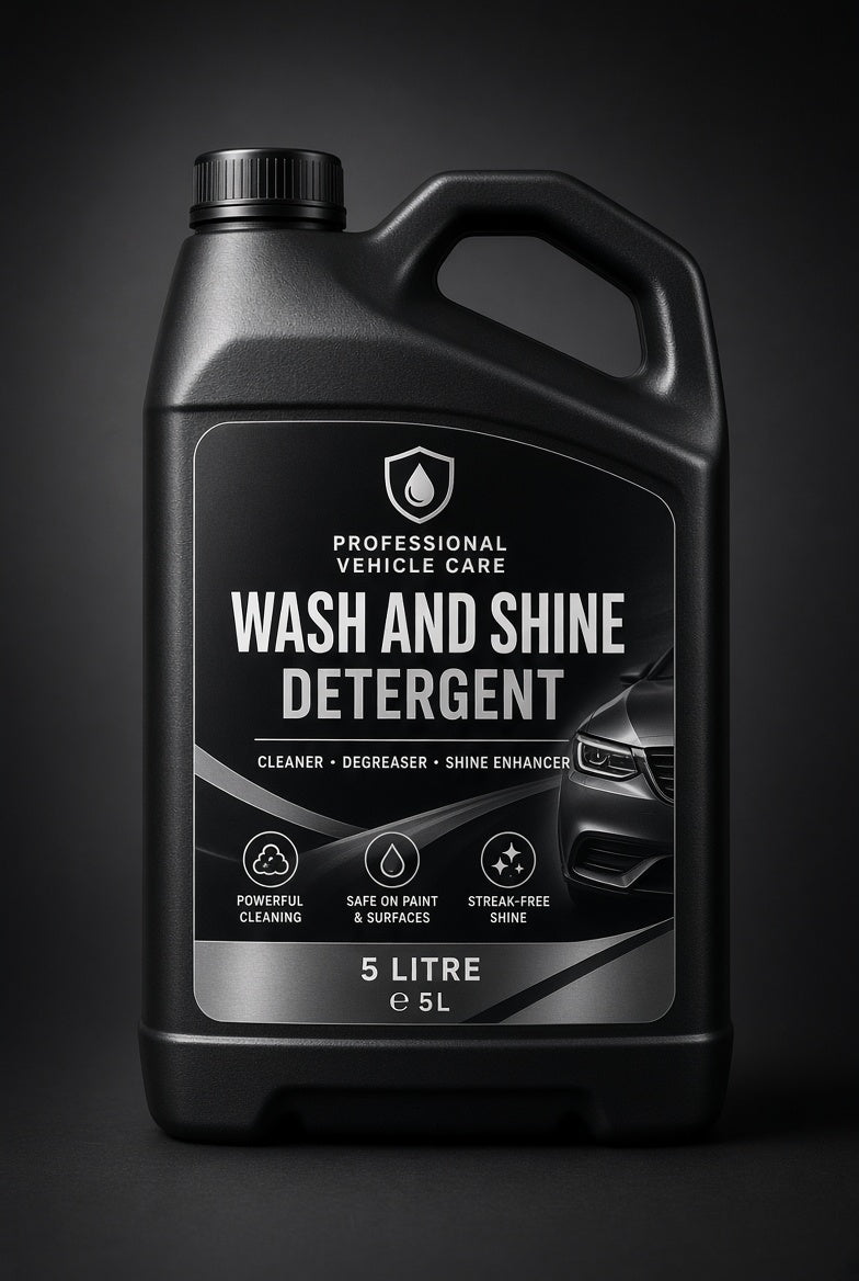 Vehicle Wash & Shine Detergent Cleaner