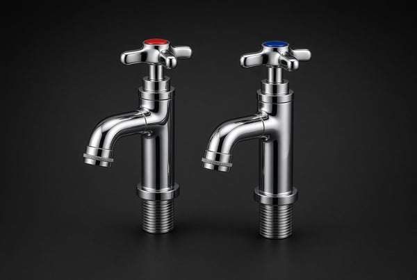 Cold/Hot Pillar Tap