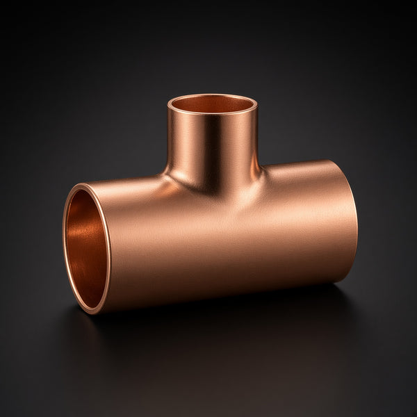 Copper Tee Reduce