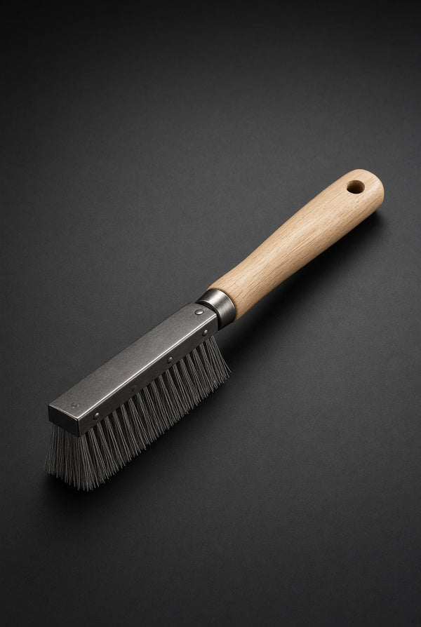Fine Wire Steel Bursh Handle