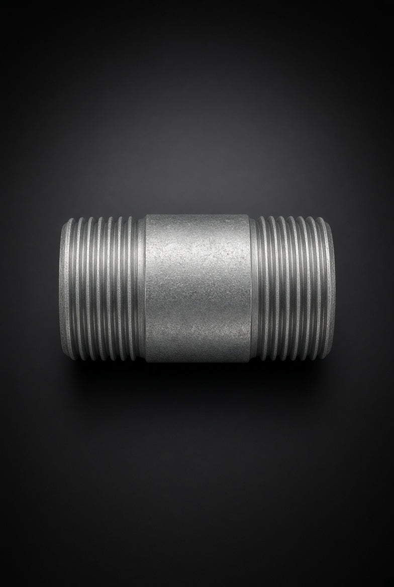 Galvanised Barrel Nipple