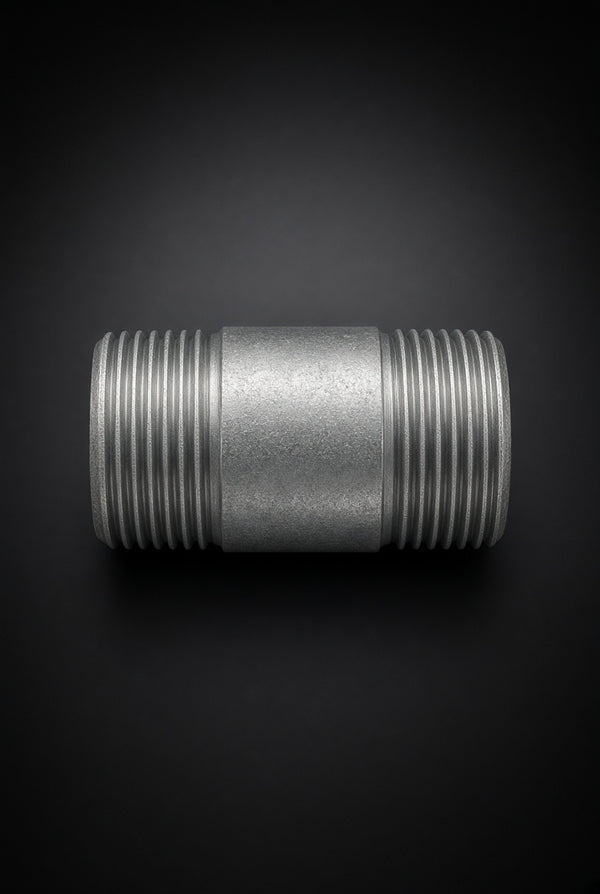 Galvanised Barrel Nipple