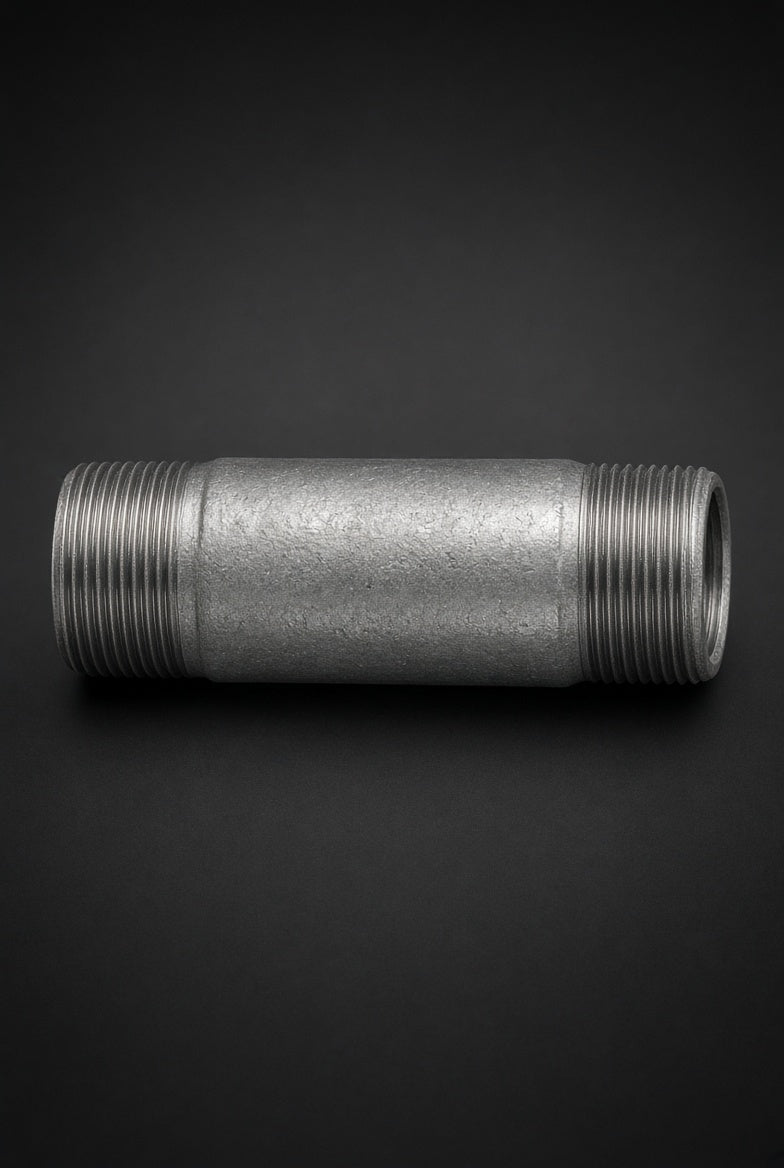 Galvanised Nipple Barrel