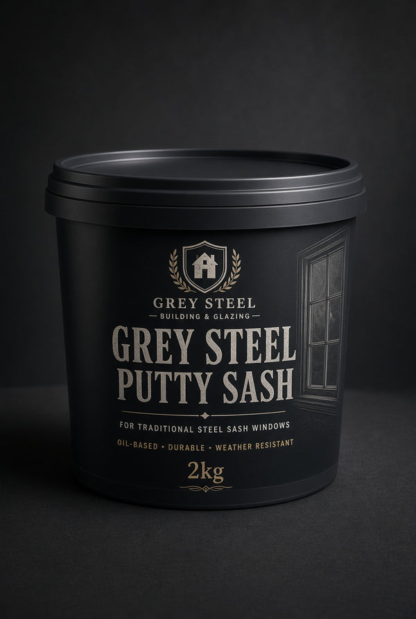 Grey Steel Putty Sash