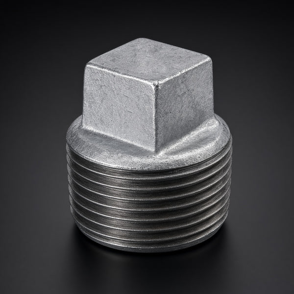 Hollow Galvanised Plug