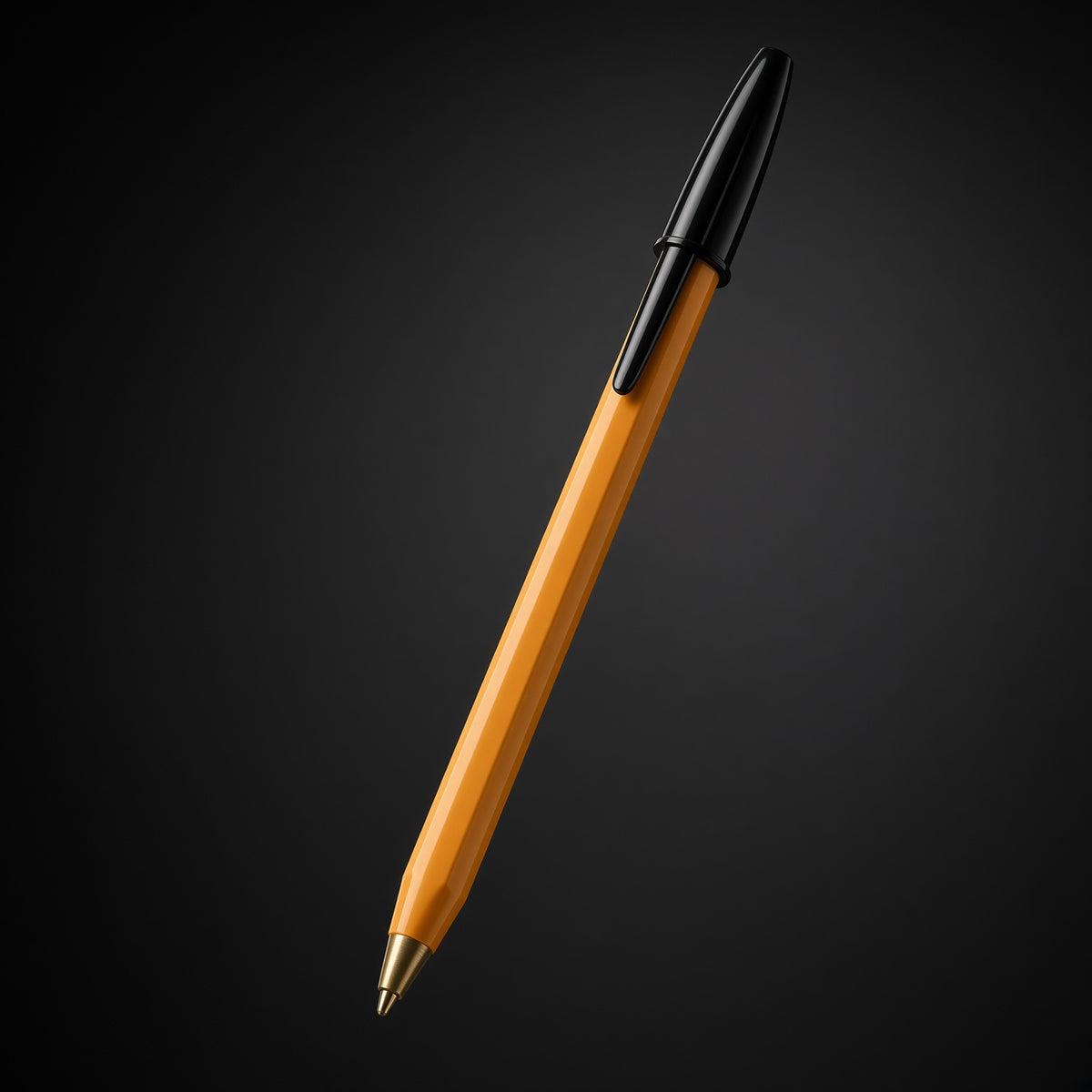 Orange Fine Ballpoint Pen