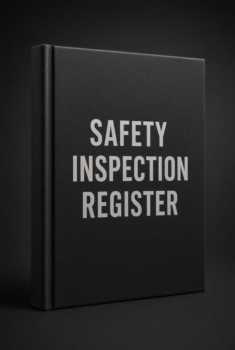 Safety Inspection Register Book