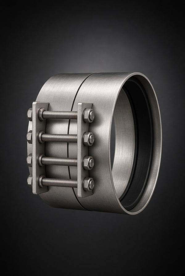 Stainless Steel Pipe Full Circle Repair Clamp