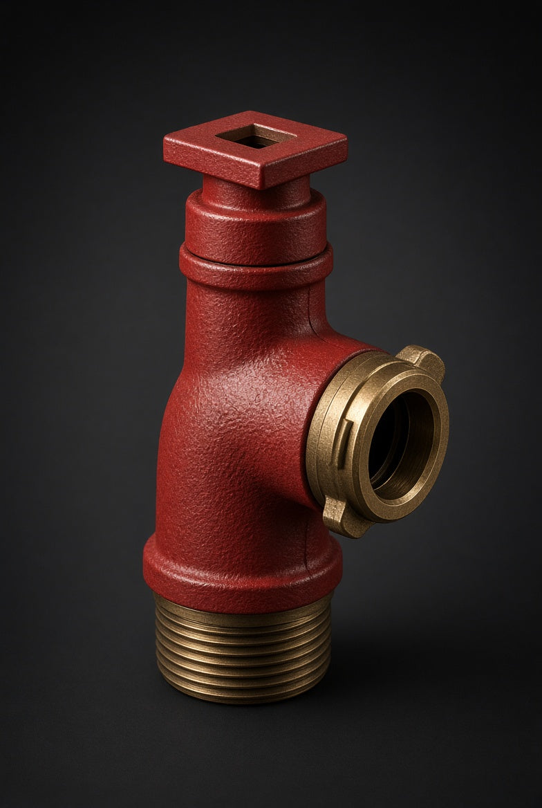 Tamper-Proof Fire Hydrant Right Angle